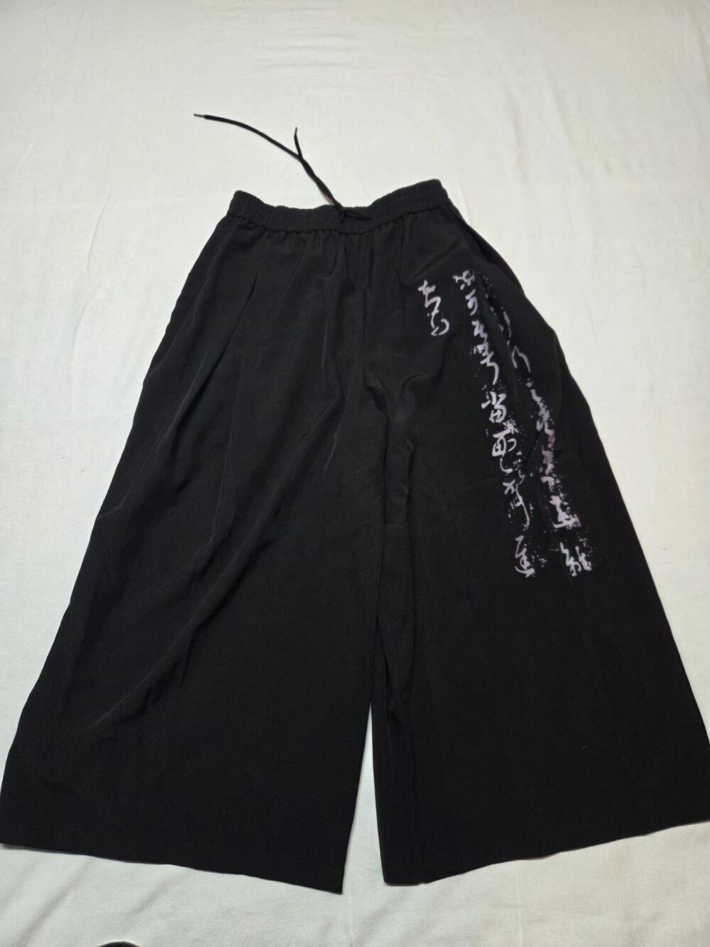 manfinity pants Wide Leg Black Womens Pants Size S
